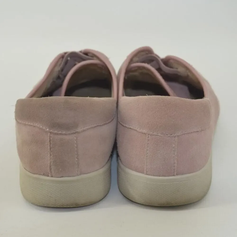 Vionic Womens Size 8.5 Sneakers Jean Suede Leather Comfort Slip-on - Picture 5 of 16
